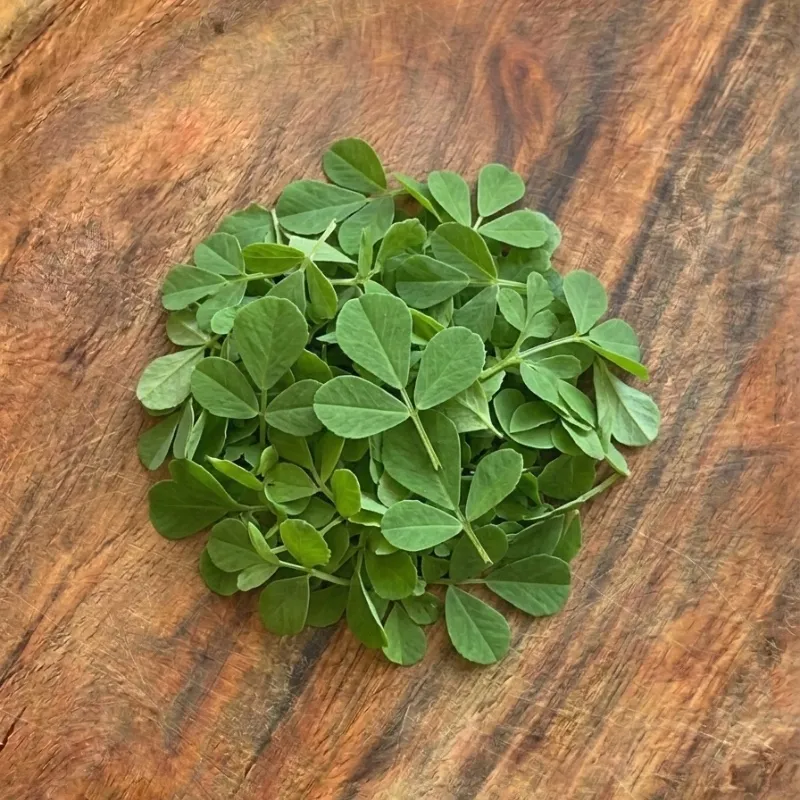 Fenugreek leaves (methi)